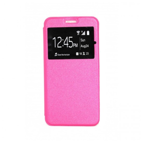 Capa Flip Candy para Huawei Y5 2017 Rosa